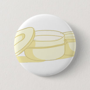 Tupperware 6 Cm Round Badge