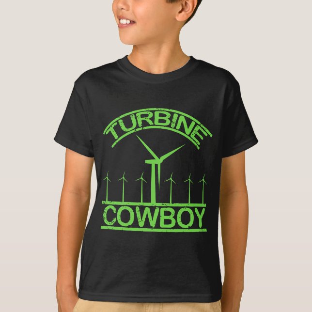 Turbine Cowboy T-Shirt (Front)