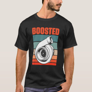 Turbo Car Boosted Car Lover Car Racing T-Shirt