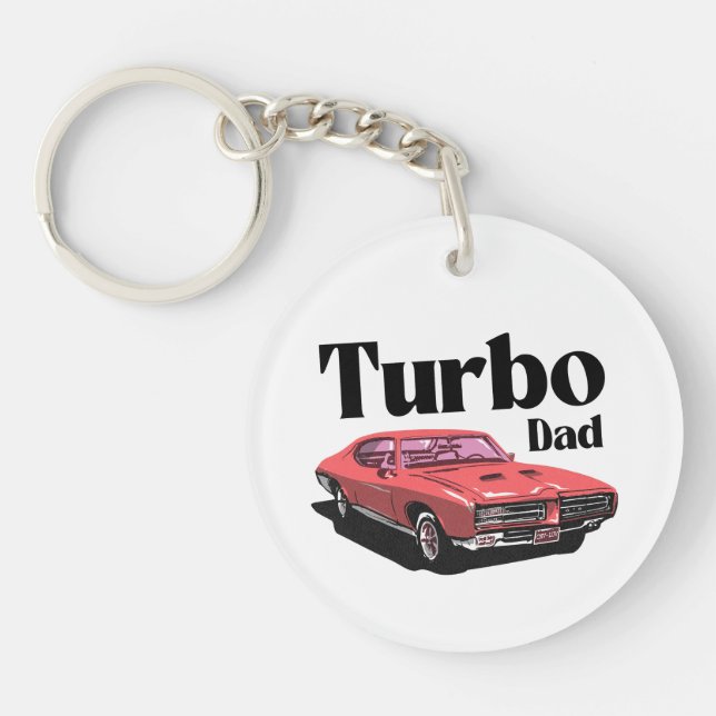 Turbo dad key ring (Front)
