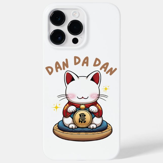 Turbo-Granny Dandadan Cat - Cute Anime Manga Desig Case-Mate iPhone Case (Back)