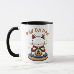 Turbo-Granny Dandadan Cat - Cute Anime Manga Desig Mug