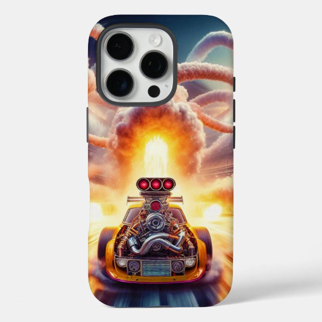 Turbo Inferno Case-Mate iPhone Case (Back)