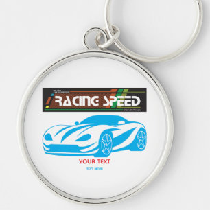 Turbo Racing Speed Car – Performance Auto Art Key Ring