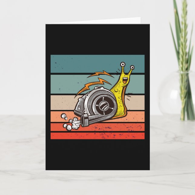 Turbo snail card (Front)