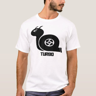Turbo Snail Sticker T-Shirt