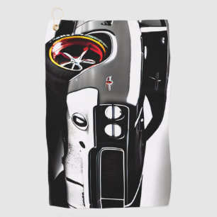 Turbo Towel: Muscle Car-Inspired Golf Towel