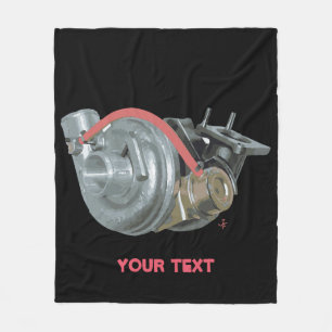 Turbocharger Fleece Blanket
