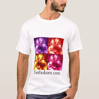 Turbokees.com Quad Coloured Logo T-Shirt