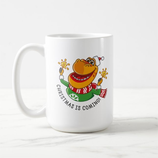 Turbozaurs Coffee Mug (Left)