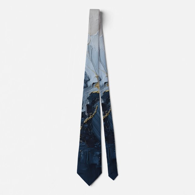 Turbulent Ascent" Tie (Front)