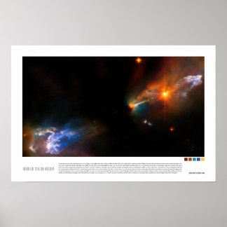 Turbulent Stellar Nursery Poster