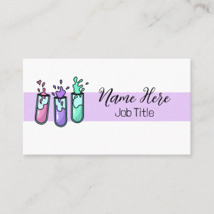 Turbulent Test Tubes Business Card