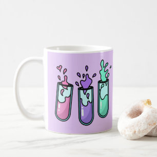 Turbulent Test Tubes Coffee Mug