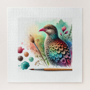 Turca Bird in Light and Color 310824AREF148 - Wate Jigsaw Puzzle