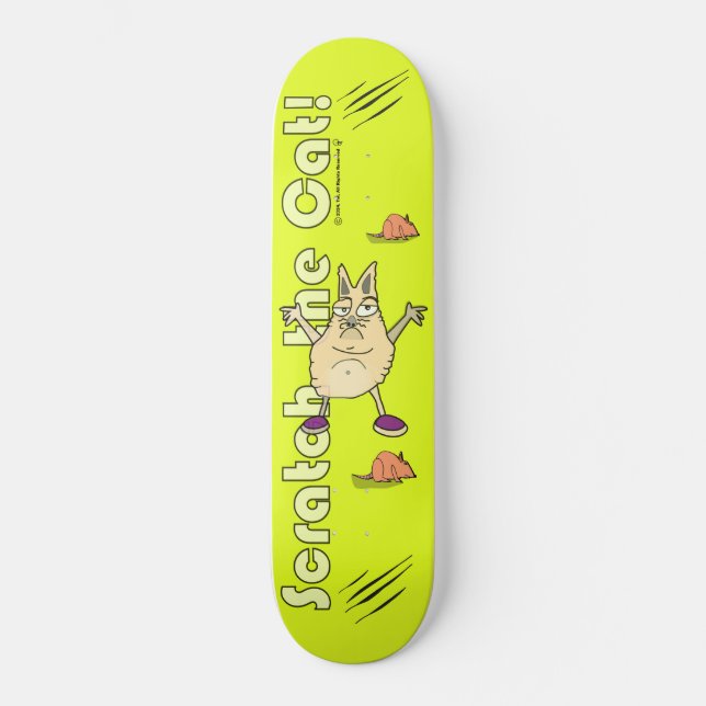 Turdy Boy - Scratch the Cat (V2) - Skateboard (Front)