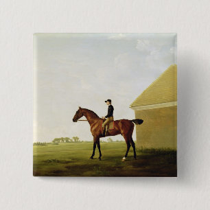 Turf, c.1765 (oil on canvas) (see 152743) 15 cm square badge