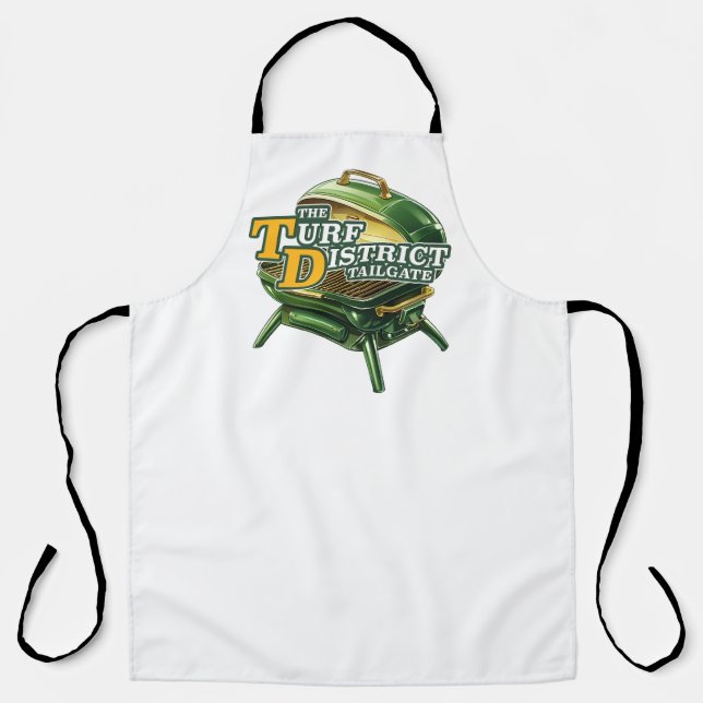 Turf District Tailgate Print Apron (Front)