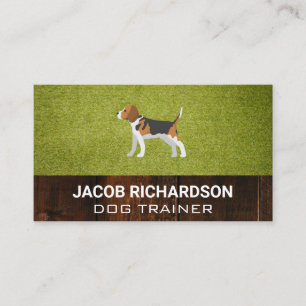 Turf Grass   Puppy Business Card