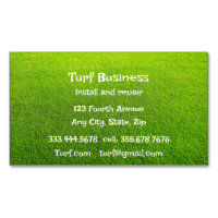 Turf Lawn Sod Farm Business Card