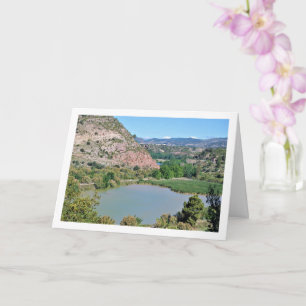 Turia River in Domeño Viejo, Valencia, Spain Card