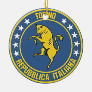 Turin                                              ceramic tree decoration