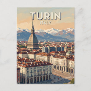 Turin Italy Postcard