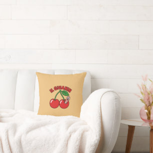 Turin Vintage Mascot - 70s Retro Style Cushion