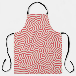 turing lines organic shape    apron