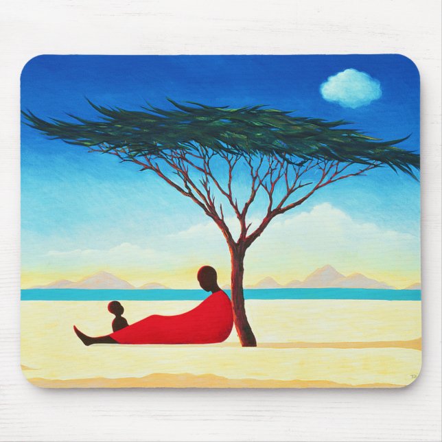 Turkana Afternoon 1994 Mouse Mat (Front)