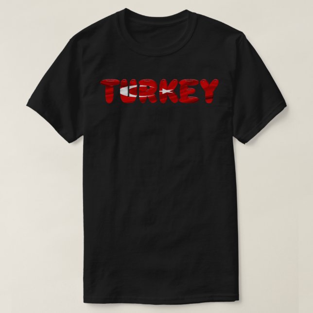 Turkey  139  T-Shirt (Design Front)