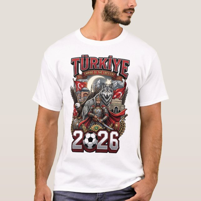 Turkey 2026 Fan T-Shirt (Front)