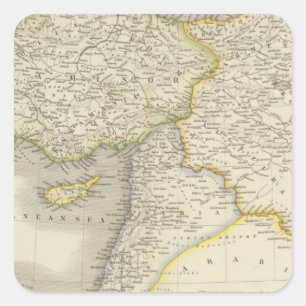 Turkey 3 square sticker