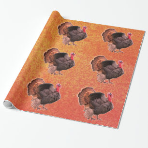 Turkey 4 Wrapping Paper