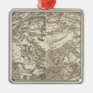 Turkey 5 metal tree decoration