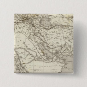 Turkey and Arabia 15 Cm Square Badge