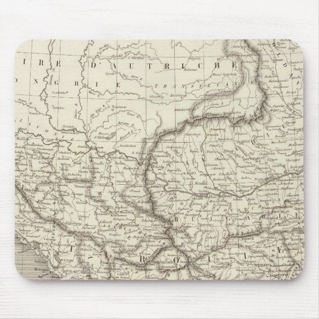 Turkey and Greece map Mouse Mat (Front)