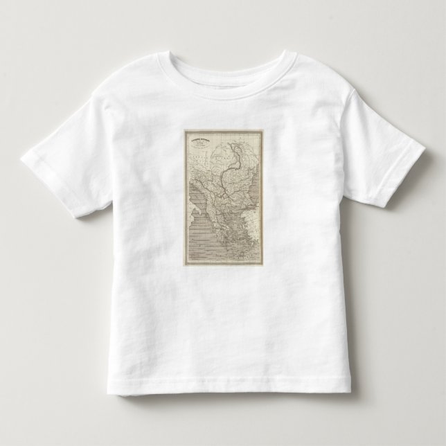 Turkey and Greece map Toddler T-Shirt (Front)