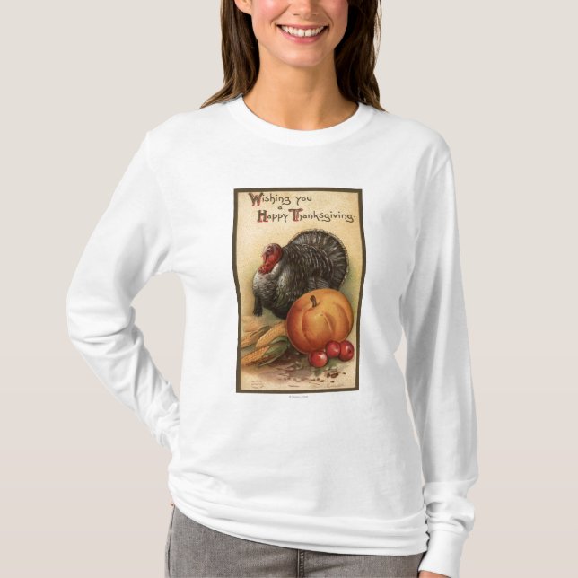Turkey and Produce # 1 T-Shirt (Front)