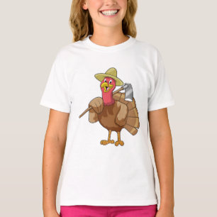 Turkey as Farmer T-Shirt