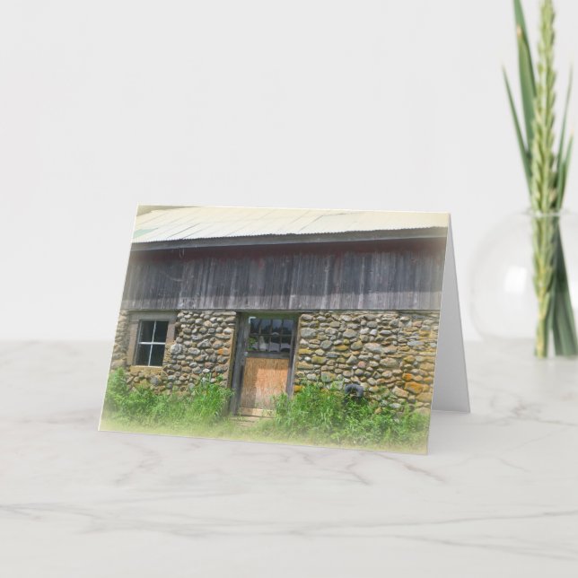 Turkey Barn Notecard (Front)