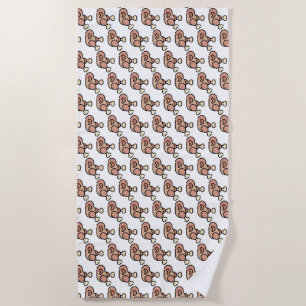 turkey beach towel
