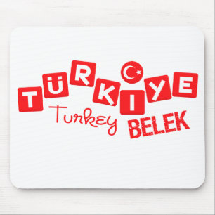 TURKEY BELEK mousepad - customise