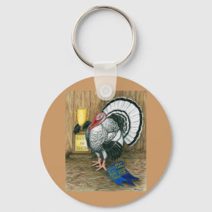 Turkey:  Best In Show Key Ring