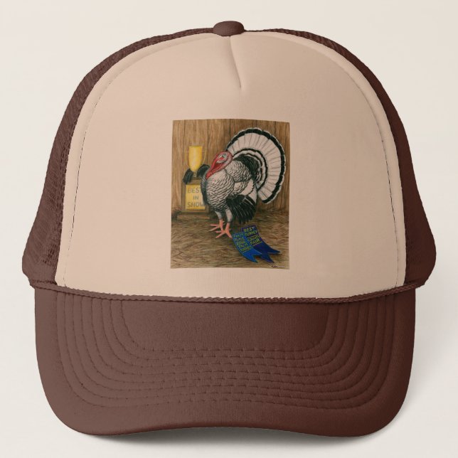 Turkey:  Best In Show Trucker Hat (Front)