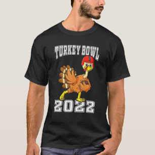 Turkey Bowl 2022 Turkey Football Helmet Football F T-Shirt