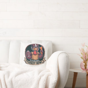 Turkey Bowl Football - It's Called A Turkey Bowl Cushion
