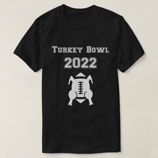 Turkey Bowl Football Team Thanksgiving Jersey 2022 T-Shirt (Design Front)