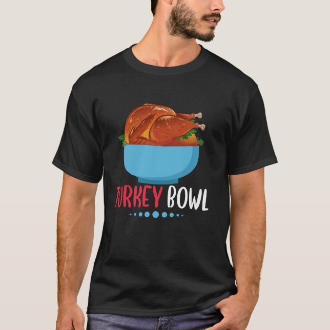 Turkey Bowl T Shirt (Front)