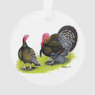 Turkey Broad Breasted Bronze Ornament